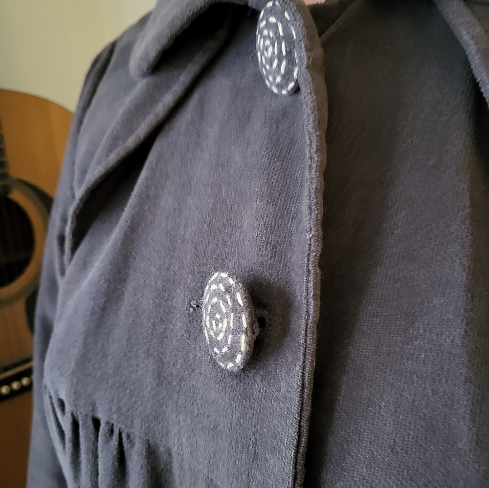 Anthropologie Embroidered Coat - Picture 7 of 8